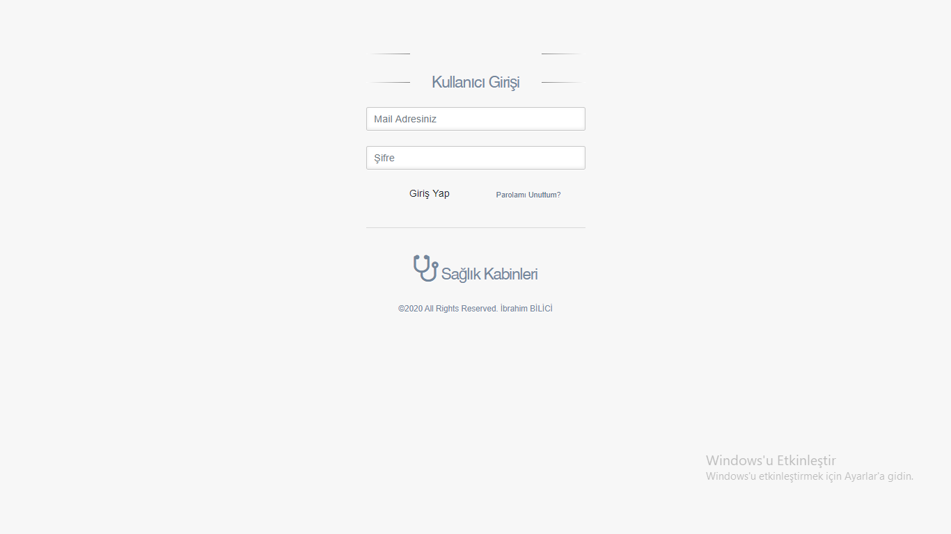 Sağlık,Sağlık Kabini Hasta Takibi, Hasta Takip Proğramı